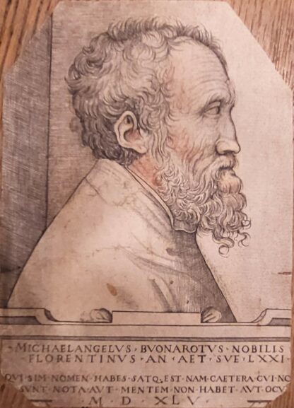 Buonarroti, Michelangelo gen. Michelangelo  (1475-1564): - Italienischer Bildhauer, Maler und Architekt.