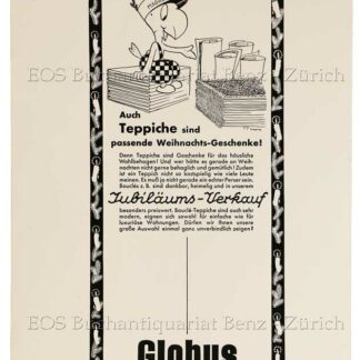 Lips, Robert (1912-1975): - Auch Teppiche sind passende Weihnachts-Geschenke!