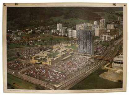 Swissair: - Flugbild Spreitenbach - Vue aérienne spreitenbach - Veduta aerea spreitenbach - Bird's-eye view spreitenbach.