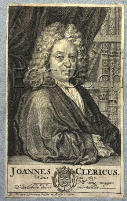 Leclerc, Jean (1657-1736): - Schweizer Theologe und Philologe