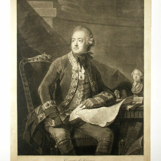 Count de Guines. The French Ambassador. (Choiseul, Etienne François, Herzog von (seit 1758), Marquis de Stainville)  (1719-1785). - Franz. Staatsmann.