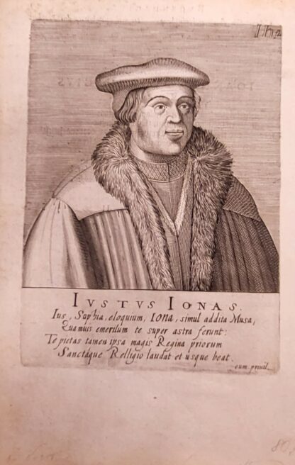 Jonas, Justus (1493-1555): - Dt. Theologe.