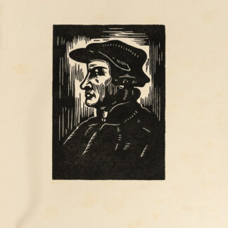 Bosshart, Ernst (1879–1951): - Portrait von Ulrich Zwingli (Brustbild im Profil).