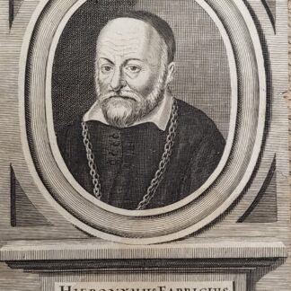 Fabricius, Hieronymus (1537-1619): - Ab AquaPendente eques medicus et antomicus.