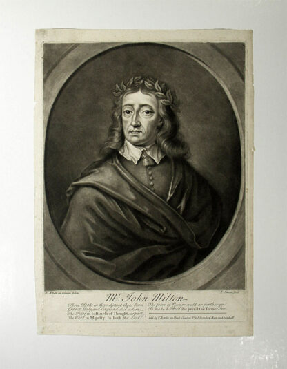 Milton, John  (1608-1674): - Engl. Dichter.