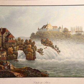 Bury: - Chûte du Rhin (Rheinfall).