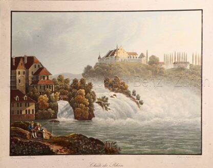 Bury: - Chûte du Rhin (Rheinfall).